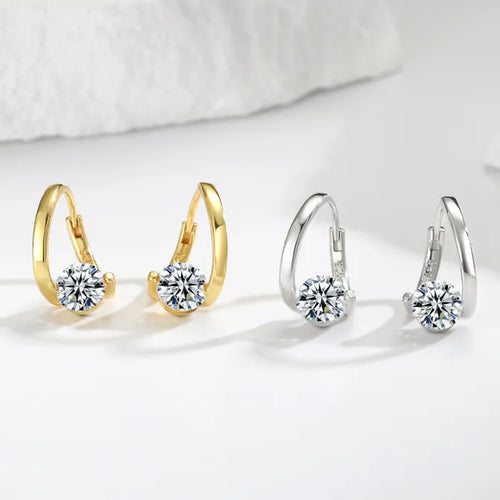 Crystal™ | One stone earrings