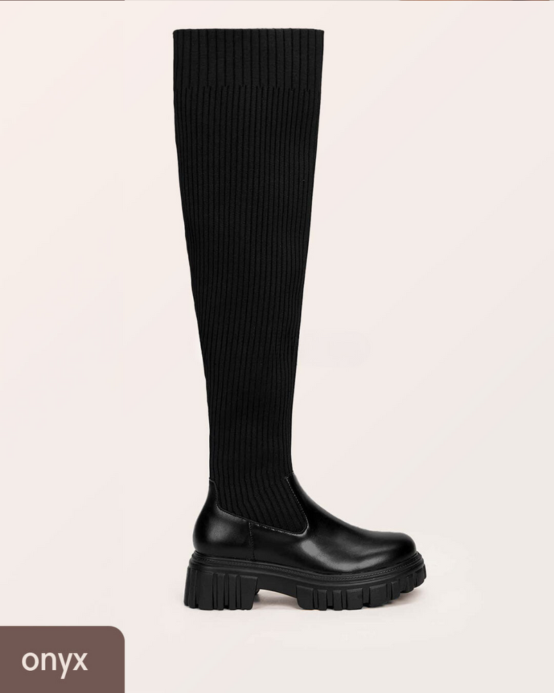 Josie™ | Thigh High Knit Boots