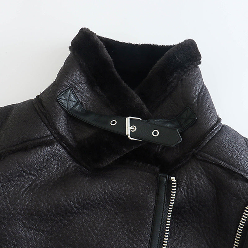 Zoe™ | Zipper Belted Jacket