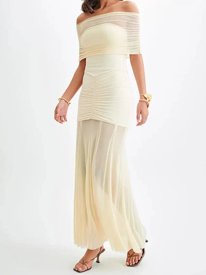 Gwen™ | Maxi Wrap Sleeve Dress