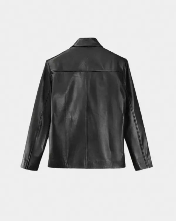 Joni™ | Bow Leather Jacket