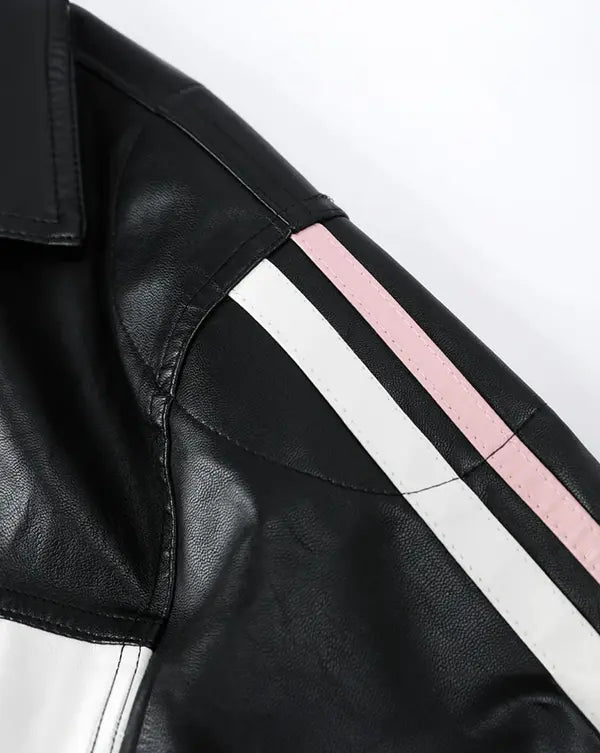 Joni™ | Bow Leather Jacket