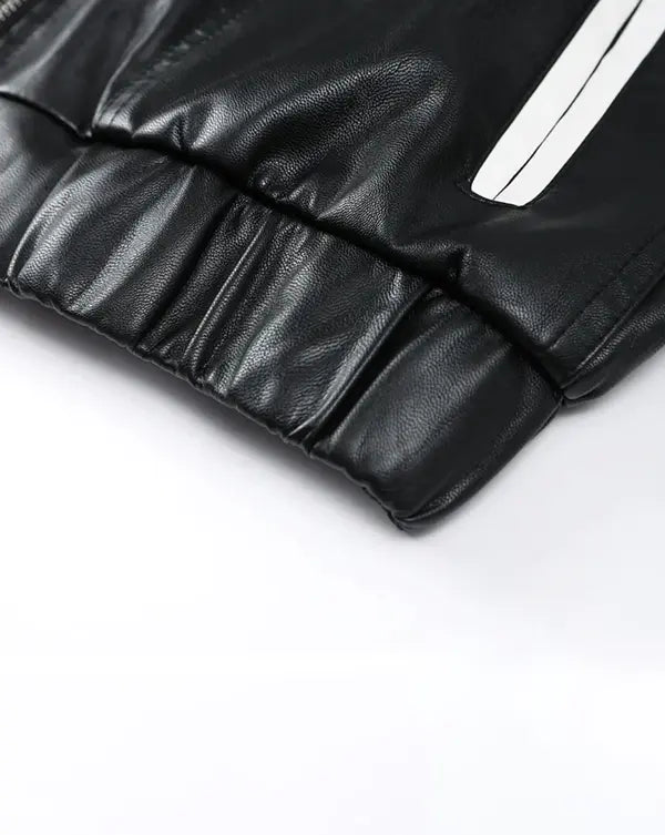 Joni™ | Bow Leather Jacket